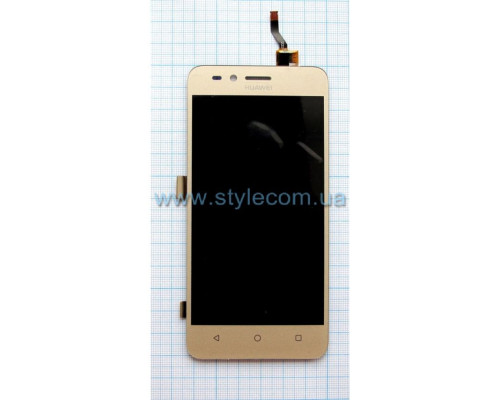 Дисплей (LCD) для Huawei Y3 II LUA-U22 ver.3G з тачскріном gold High Quality