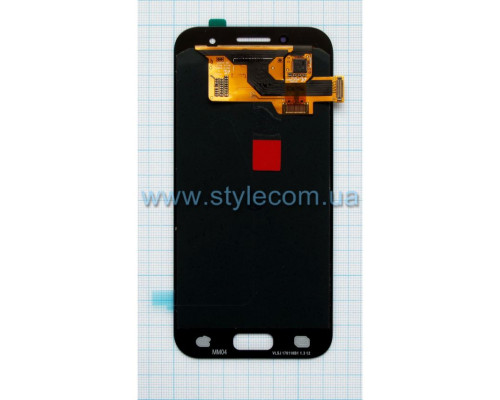 Дисплей (LCD) для Samsung A3/A320 (2017) з тачскріном dark grey (Oled) Original Quality TPS-2710000127482 2710000127482