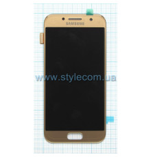 Дисплей (LCD) для Samsung A3/A320 (2017) з тачскріном gold (Oled) Original Quality TPS-2710000127628 2710000127628