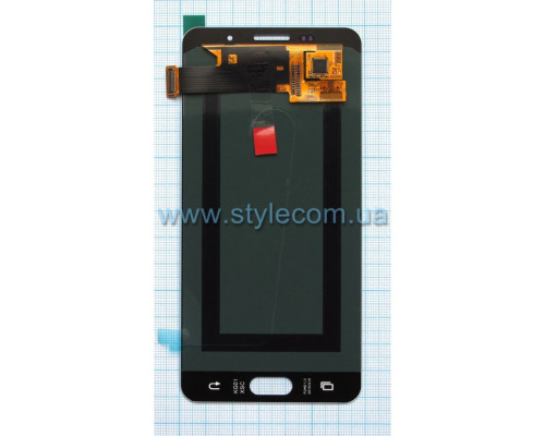 Дисплей (LCD) для Samsung A5/A510 (2016) з тачскріном white (Oled) Original Quality TPS-2710000127451 2710000127451