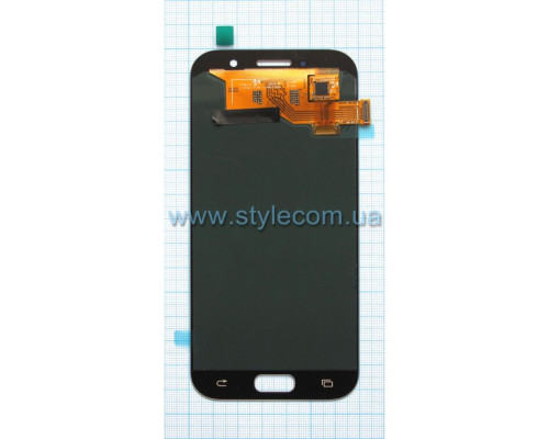Дисплей (LCD) для Samsung Galaxy A5/A520 (2017) з тачскріном gold (Oled) Original Quality