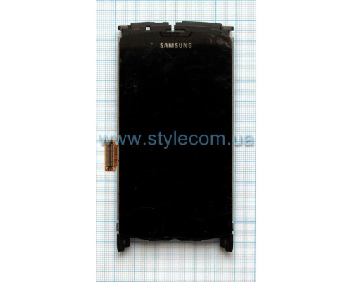 Дисплей (LCD) для Samsung S8530 Wave II з тачскріном та рамкою black (TFT) Original Quality TPS-2710000127352 2710000127352