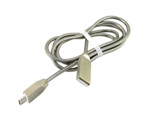 Кабель USB WALKER C730 Micro silver TPS-2710000124795 2710000124795