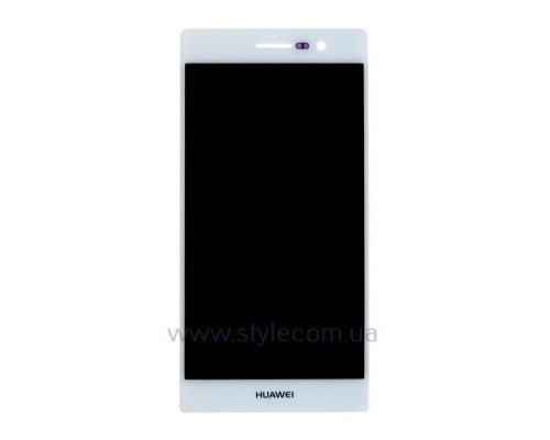 Дисплей (LCD) для Huawei P7 L10 з тачскріном white High Quality