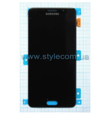 Дисплей (LCD) для Samsung Galaxy A5/A510 (2016) з тачскріном black Service Original (PN:GH97-18250B)