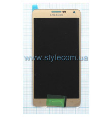 Дисплей (LCD) для Samsung Galaxy A7/A700 (2015) з тачскріном gold Service Original (PN:GH97-16922F)