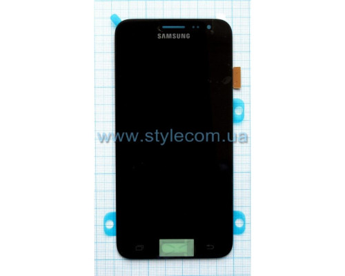 Дисплей (LCD) для Samsung Galaxy J3/J320 (2016) з тачскріном black/blue Service Original (PN:GH97-18414C)