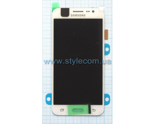 Дисплей (LCD) для Samsung J5/J500 (2015) з тачскріном white Service Original (PN:GH97-17667A) TPS-2710000131304 2710000131304