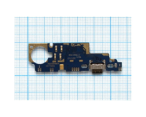 Шлейф (нижня плата) для Xiaomi Mi Max 2 з роз'ємом живлення та мікрофоном High Quality