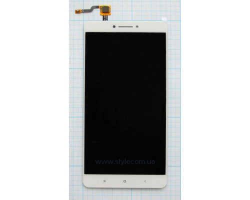 Дисплей (LCD) для Xiaomi Mi Max, Mi Max Pro, Mi Max Prime з тачскріном white Original Quality