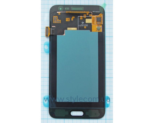 Дисплей (LCD) для Samsung Galaxy J3/J320 (2016) з тачскріном black/gold Service Original (PN:GH97-18414B)