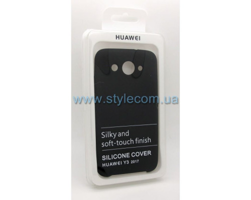 Чохол Original Silicone для Huawei Y3 II (2017) black TPS-2710000135890 2710000135890
