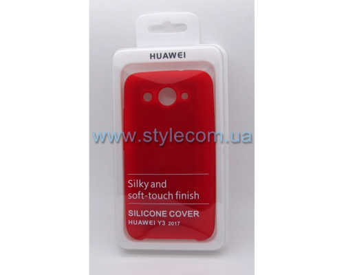 Чохол Original Silicone для Huawei Y3 II (2017) red TPS-2710000135906 2710000135906