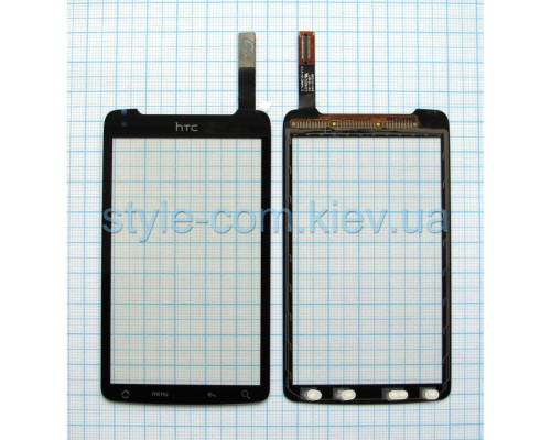 Тачскрін (сенсор) для HTC Desire Z A7272 black High Quality TPS-2701185200008 2701185200008
