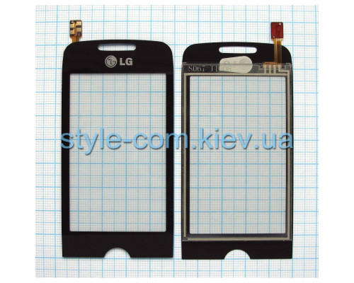 Тачскрін (сенсор) для LG GS290 black High Quality TPS-2701153200009 2701153200009