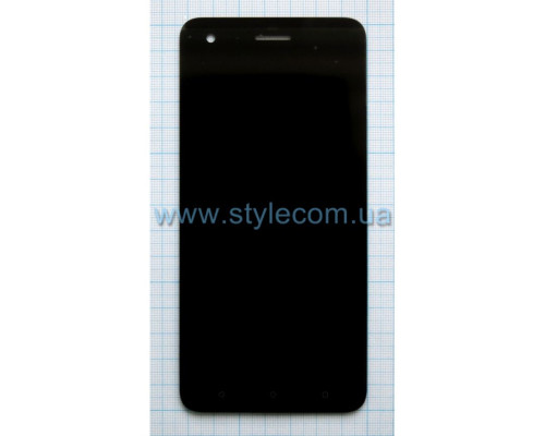 Дисплей (LCD) для HTC One X10, Desire 10 Pro 149х72мм з тачскріном black High Quality TPS-2710000136811