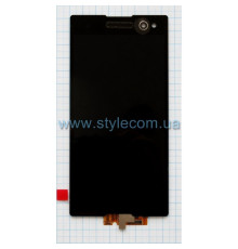 Дисплей (LCD) для Sony Xperia C3 D2533, D2503 з тачскріном black Hiqh Quality TPS-2710000137023 2710000137023