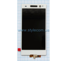 Дисплей (LCD) для Sony Xperia C3 D2533, D2503 з тачскріном white Hiqh Quality TPS-2710000137030 2710000137030