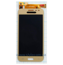 Дисплей (LCD) для Samsung Galaxy J2/J200 (2015) з тачскріном gold (TFT) High Quality