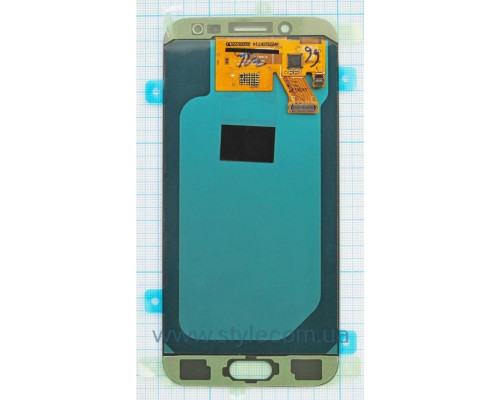 Дисплей (LCD) для Samsung Galaxy J5/J530 (2017) з тачскріном gold Service Original (PN:GH97-20738C)