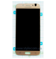 Дисплей (LCD) для Samsung Galaxy J5/J530 (2017) з тачскріном gold Service Original (PN:GH97-20738C)