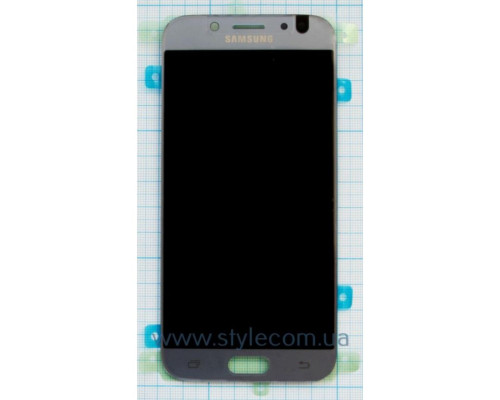 Дисплей (LCD) для Samsung Galaxy J5/J530 (2017) з тачскріном light blue Service Original (PN:GH97-20738B)