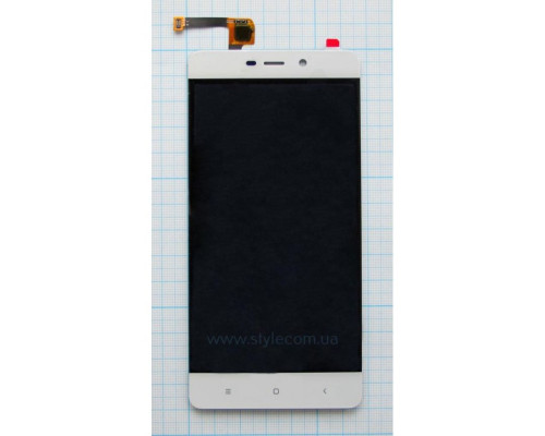 Дисплей (LCD) для Xiaomi Redmi 4 Pro, Redmi 4 Prime з тачскріном white High Quality