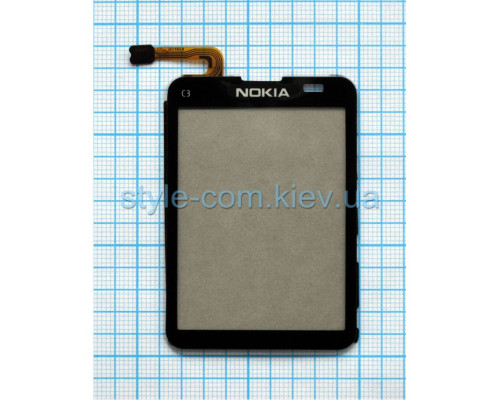 Тачскрін (сенсор) для Nokia C3-01 black High Quality TPS-2701193300004 2701193300004