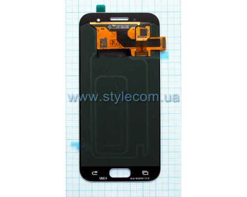 Дисплей (LCD) для Samsung A3/A320 (2017) з тачскріном light blue Service Original (GH97-19732C) TPS-2710000142584 2710000142584
