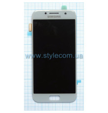 Дисплей (LCD) для Samsung A3/A320 (2017) з тачскріном light blue Service Original (GH97-19732C) TPS-2710000142584 2710000142584