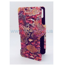 Чохол-книжка Status 5.0 "змія рожева