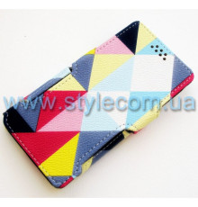 Чохол-книжка Status 5.0 "фешн жовто-червоний