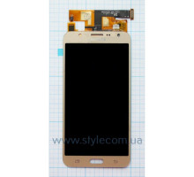 Дисплей (LCD) для Samsung Galaxy J7/J700 (2015) з тачскріном gold (Oled) Original Quality TPS-2710000146704