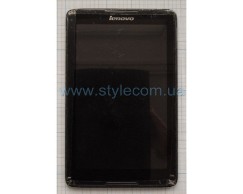 Дисплей (LCD) для Lenovo Idea Tab A8-50, A5500 hx 080wq06 з тачскріном та рамкою black Original Quality TPS-2710000148272 2710000148272