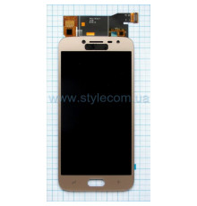 Дисплей (LCD) для Samsung Galaxy J2/J250 (2018) з тачскріном gold (TFT) High Quality
