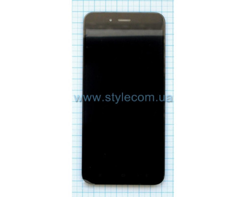 Дисплей (LCD) для Xiaomi Mi A1, Mi 5X з тачскріном black High Quality TPS-2710000148555 2710000148555