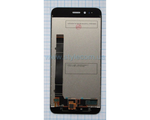 Дисплей (LCD) для Xiaomi Mi A1, Mi 5X з тачскріном white High Quality TPS-2710000148579