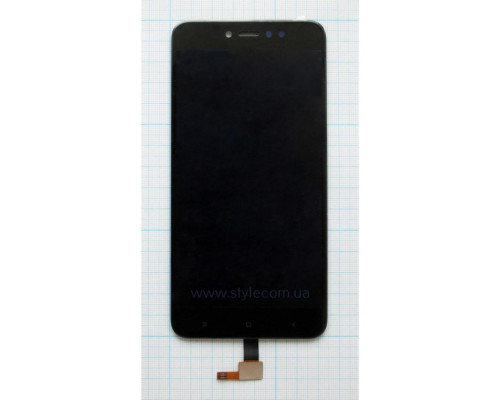Дисплей (LCD) для Xiaomi Redmi Y1 Lite, Redmi Note 5A з тачскріном black High Quality