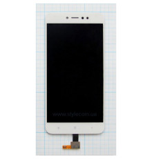 Дисплей (LCD) для Xiaomi Redmi Y1 Lite, Redmi Note 5A з тачскріном white High Quality