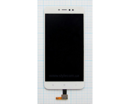 Дисплей (LCD) для Xiaomi Redmi Y1 Lite, Redmi Note 5A з тачскріном white High Quality