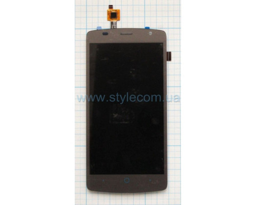 Дисплей (LCD) для ZTE Blade L5 з тачскріном grey High Quality TPS-2710000148708 2710000148708