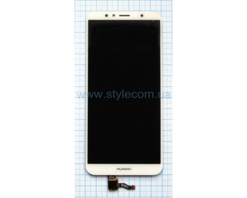Дисплей (LCD) для Huawei Y6 (2018) ATU-L21, ATU-L22, ATU-L11, Y6 Prime ATU-L31, 7A Pro AUM-L29, AUM-L41, Honor 7C з тачскріном white High Quality