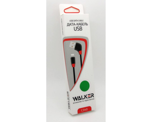 Кабель USB WALKER C340 Lightning green TPS-2710000150664 2710000150664