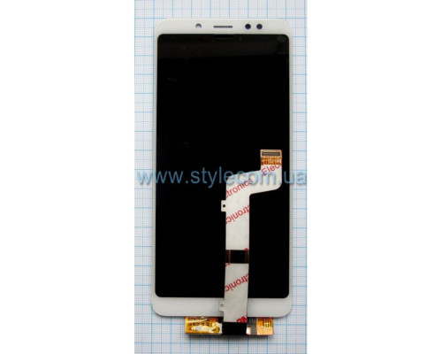 Дисплей (LCD) для Xiaomi Redmi Note 5, Redmi Note 5 Pro з тачскріном white High Quality TPS-2710000155393 2710000155393
