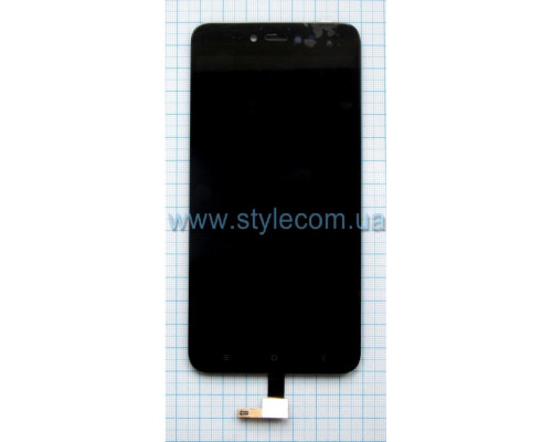 Дисплей (LCD) для Xiaomi Redmi Note 5A, Redmi Note 5A Prime з тачскріном black High Quality TPS-2710000155409 2710000155409