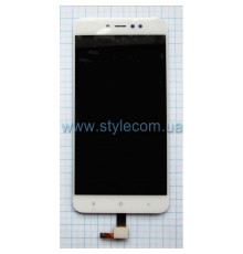 Дисплей (LCD) для Xiaomi Redmi Note 5A, Redmi Note 5A Prime з тачскріном white High Quality