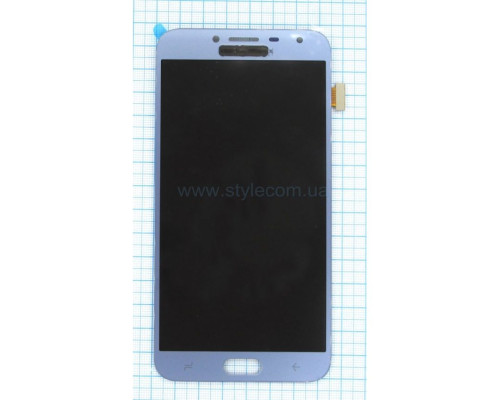 Дисплей (LCD) для Samsung Galaxy J4/J400 (2018) з тачскріном light blue (TFT) High Quality