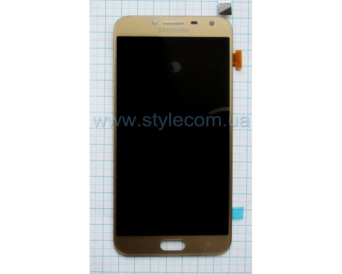 Дисплей (LCD) для Samsung Galaxy J4/J400 (2018) з тачскріном gold (Oled) Original Quality