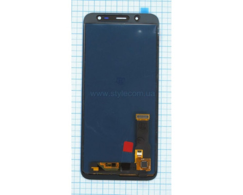 Дисплей (LCD) для Samsung Galaxy J6/J600 (2018) з тачскріном black (TFT) High Quality TPS-2710000156727 2710000156727