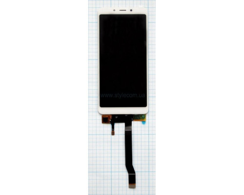 Дисплей (LCD) для Xiaomi Redmi 6, Redmi 6A з тачскріном white High Quality TPS-2710000156604 2710000156604